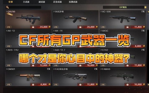 穿越火线什么gp枪好[图1]