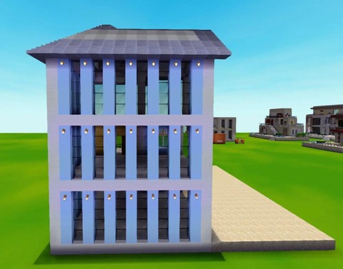 迷你世界怎么做屋顶