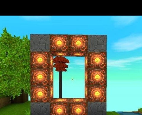 迷你世界如何做传送门