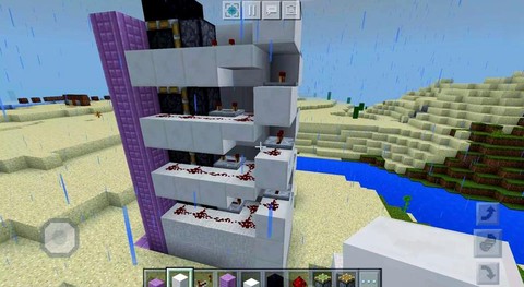 我的世界如何做电梯门[图2]